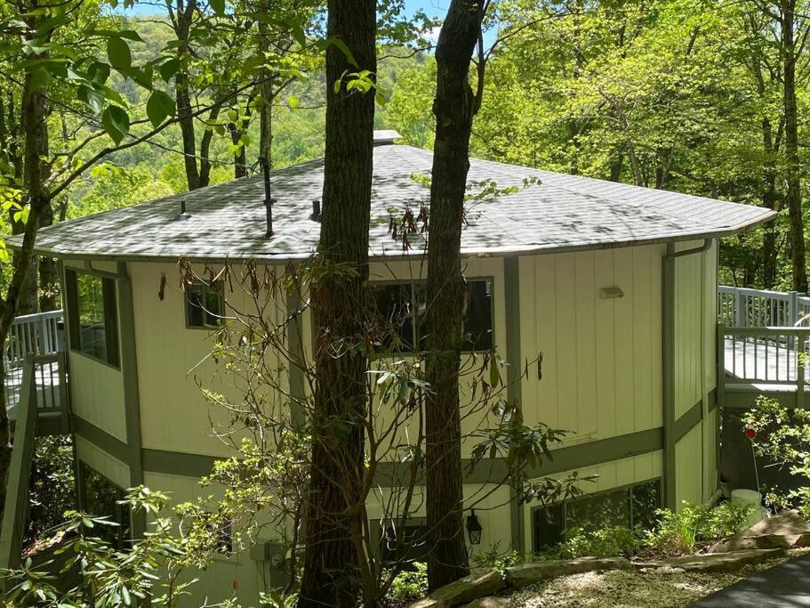 Willa Montreat Round House - Mountain Views, Renovated Black Mountain Zewnętrze zdjęcie